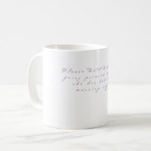 Mug Princesse Fée Café (Devant gauche)