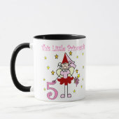 Mug Princesse féerique 5ème anniversaire (Gauche)