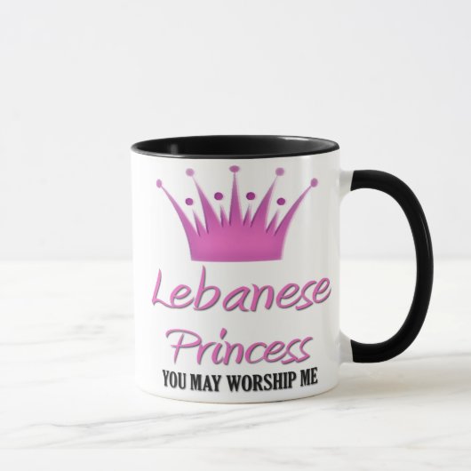 Mug Princesse libanaise (Droite)