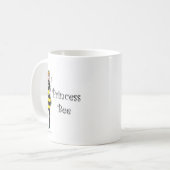 Mug Princesse mignonne Bee de bande dessinée (Devant gauche)