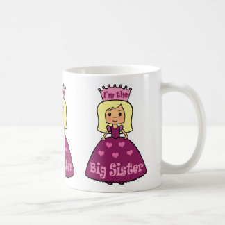Mug Princesse mignonne Hearts de grande soeur de