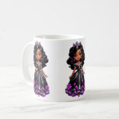 Mug Princesse noire (Devant gauche)
