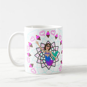 Mug Princesse Personalized Coffee Tea de crème glacé
