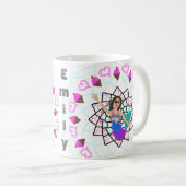 Mug Princesse Personalized Coffee Tea de crème glacée (Devant droit)