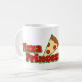 Mug Princesse Pizza (Devant gauche)