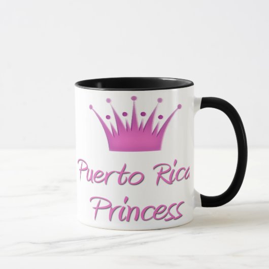 Mug Princesse portoricaine (Droite)