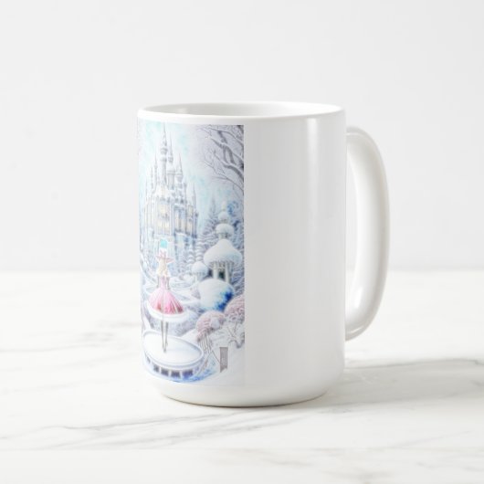Mug Princesse rose (Devant droit)