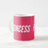 Mug Princesse Rose Chaud (Devant gauche)