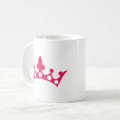 Mug Princesse Rose Tiara (Devant gauche)