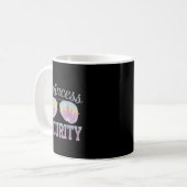 Mug Princesse Sécurité Protection Retro Castle Hommes  (Devant gauche)