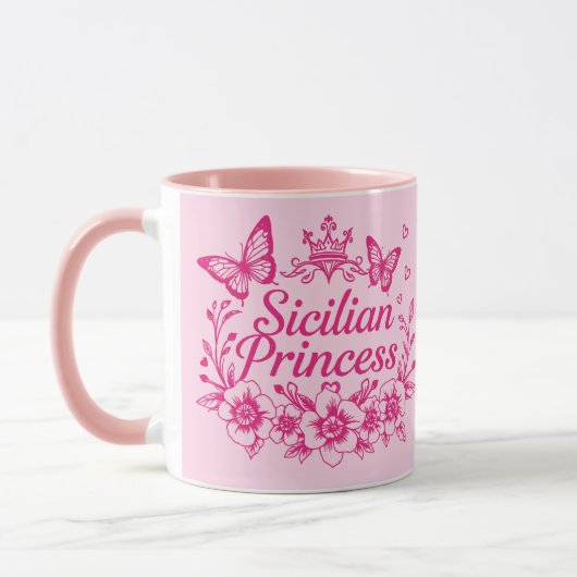 Mug Princesse sicilienne (Gauche)