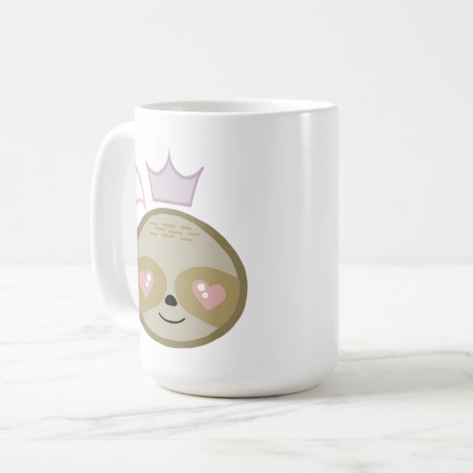 Mug Princesse Sloth (Devant gauche)