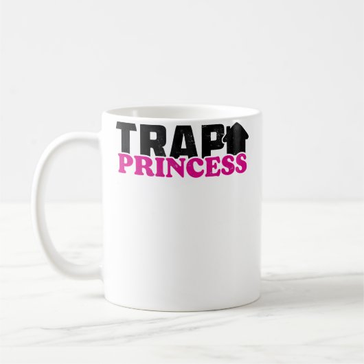 Mug Princesse Trap House Femmes Rave Edm Trap House (Gauche)