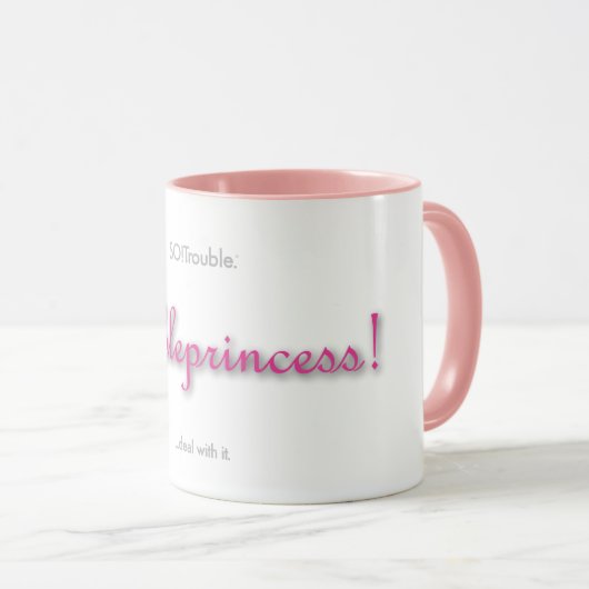 Mug princessedetroubles! (Devant droit)
