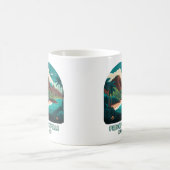 Mug Princeville Kauai Hawaii Beach Mounts Retro (Centre)