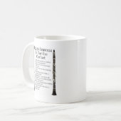 Mug Principal 10 de clarinette (Devant gauche)