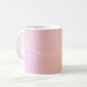 Mug Principal caractère énergie pastel aura moderne él (Devant gauche)
