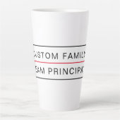 Mug principal de l'équipe personnalisable pour le (Devant)