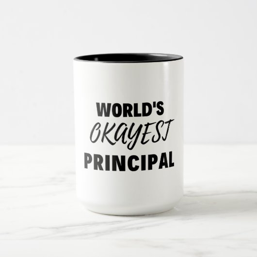 Mug Principal le plus Okayest du monde 2 (Centre)