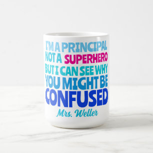 Mug Principal personnalisé Drôle Pas un SUPERHÉROS