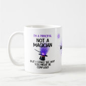 Mug Principal personnalisé retour à l'école drôle (Gauche)