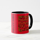 Mug - Principes de Kwanzaa Nguzo Saba (Devant droit)