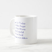 Mug Principes de Reiki (Devant gauche)