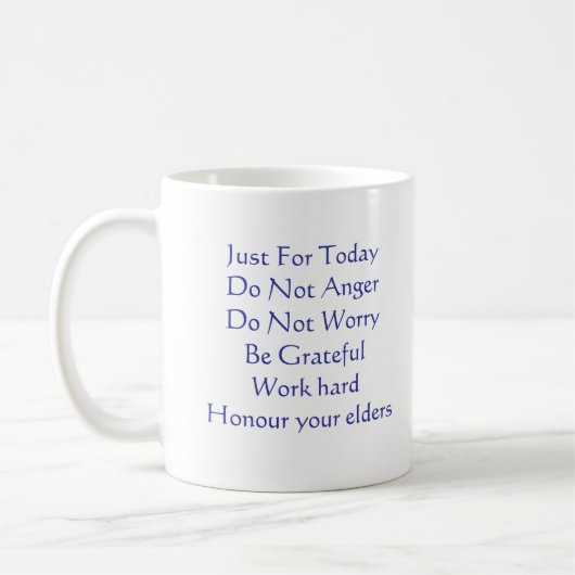 Mug Principes de Reiki (Gauche)