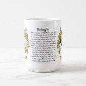 Mug Pringle, l'origine, la signification et la crête (Centre)