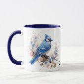 Mug Printemps Blue Jay Nature (Gauche)