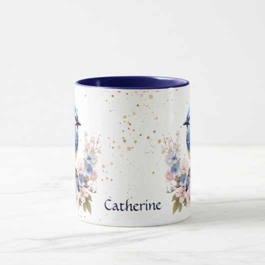 Mug Printemps Blue Jay Nature (Centre)