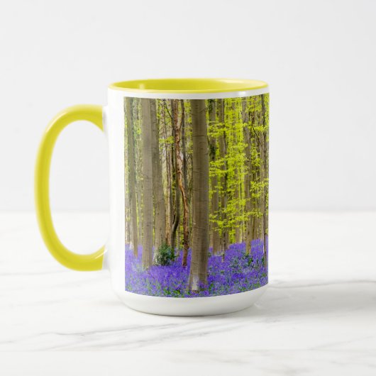 Mug Printemps dans la forêt bleue (Gauche)