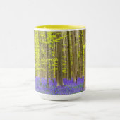 Mug Printemps dans la forêt bleue (Centre)