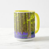 Mug Printemps dans la forêt bleue (Devant droit)