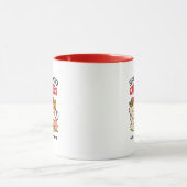 Mug Printemps dans la laideur - Illustration de chien  (Centre)