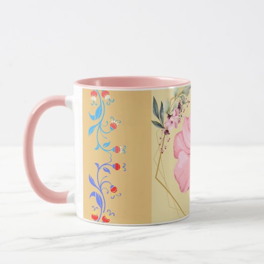Mug Printemps de la nature, Sakura Art Graphique Flora (Gauche)