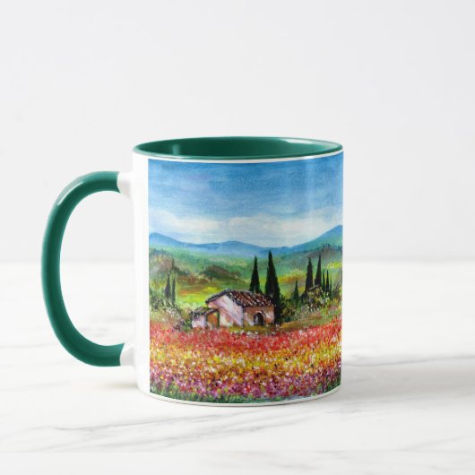 MUG PRINTEMPS EN TOSCANE 3 (Gauche)