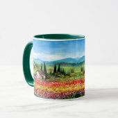 MUG PRINTEMPS EN TOSCANE 3 (Devant gauche)