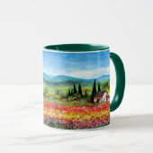 MUG PRINTEMPS EN TOUSCANE 3 (Devant droit)