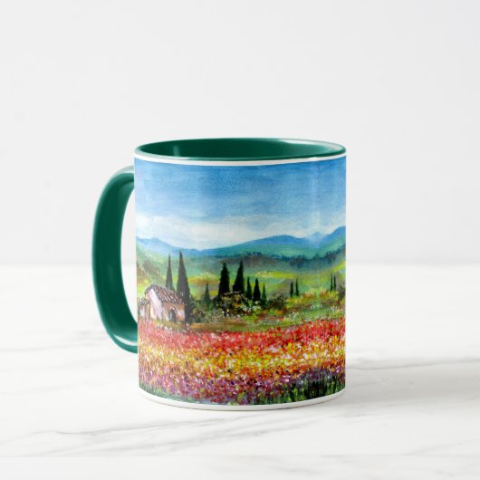 MUG PRINTEMPS EN TOUSCANE 3 (Devant gauche)