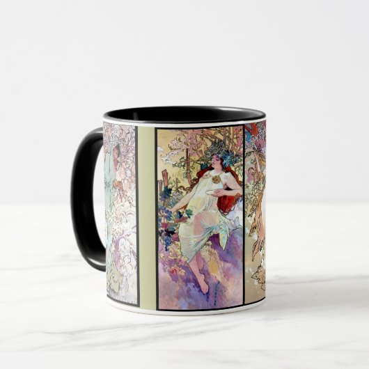Mug Printemps été hiver (Devant gauche)