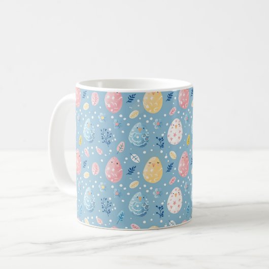Mug Printemps Floraison de Pâques 8 (Devant gauche)