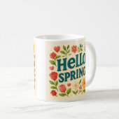 Mug Printemps floral Extraordinaire (Devant droit)