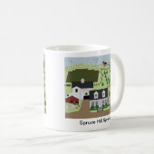 Mug Printemps impeccable de colline (Devant droit)