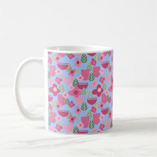 Mug Printemps rose scandinave