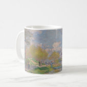 Mug Printemps sur la Seine par Monet Impressionniste (Devant gauche)