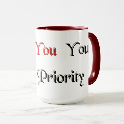 Mug Priorité 1 (Devant droit)
