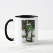 Mug Priscilla et John Alden Scene (Gauche)