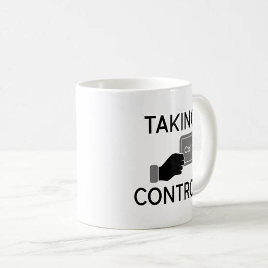 Mug Prise de contrôle (Devant droit)