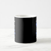 Mug Prise en charge du ruban bleu de sensibilisation (Centre)